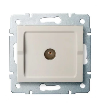 KANLUX LOGI 02-1290-003 Antenna csatlakozó aljzat, krém (25156)