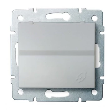KANLUX LOGI 02-1230-143 Dugalj IP44 csapfedeles, ezüst (25205)