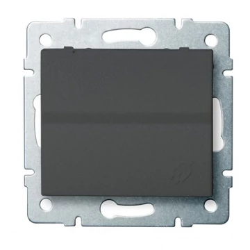 KANLUX LOGI 02-1230-141 Dugalj IP44 csapfedeles, grafit (25264)