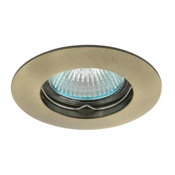 KANLUX LUTO CTX-DS02B-AB MR16 spotlámpa, max 50W, Ø85mm, patinált réz (2584)