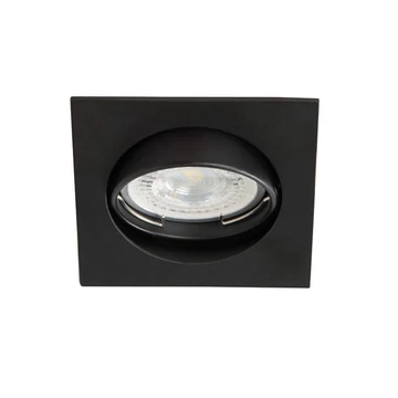KANLUX NAVI CTX-DT10-B spotlámpa MR16, 50W, Ø81mm, matt fekete (25991)