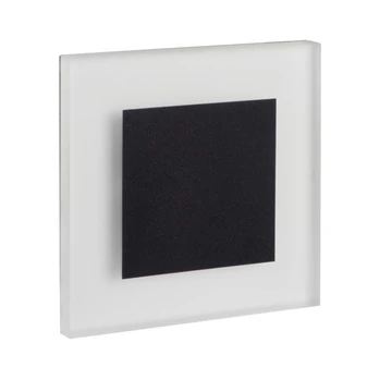 KANLUX APUS LED B-WW lépcsővilágító lámpa, 75x75mm, 0.8W, 13 lm, 3000 K, IP20 (26539)