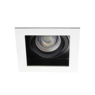 KANLUX ARET 1XMR16-W dekorációs keret spotlámpához, 100x100mm, fehér (26720)