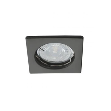 KANLUX ALOR DSL-B dekorációs keret spotlámpához, 76x76mm, matt fekete (26727)