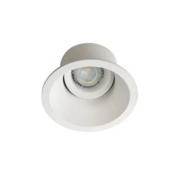 KANLUX APRILA DTO-W dekorációs keret spotlámpához, Ø103mm, fehér (26738)