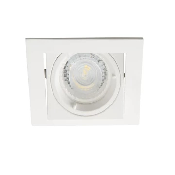 KANLUX ALREN DTL-W dekorációs keret spotlámpához, 94x94mm, fehér (26753)
