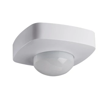 KANLUX SENZO mozgásérzékelő, 2xPIR, H360/V120, 220-240 AC, 102x102mm, IP20, fehér (26821)