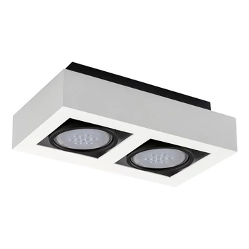 KANLUX STOBI ES 250-W beltéri mennyezeti lámpa, 2x max 25W, GU10, fehér (26839)