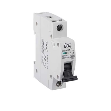 KANLUX KMB6-C63/1 kismegszakító, 230/400V AC, 63A, 1P, C (27253)