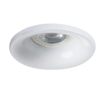 KANLUX ELNIS S W dekorációs keret spotlámpához, Ø98mm, fehér (27800)