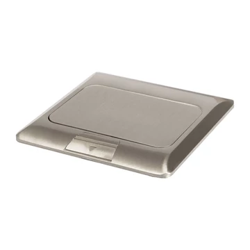 KANLUX BIURO+ 04-0034-100 padlódoboz, POP-UP fém szögl. 1+1/2xM45, 120x120mm, alumínium (28309)