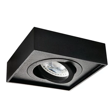 KANLUX MINI GORD DLP-50-B dekorációs keret spotlámpához, 98x98mm, fekete (28781)