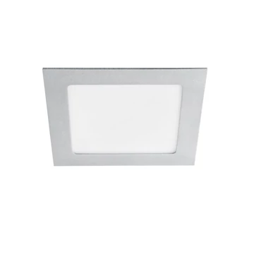 KANLUX KATRO V2LED 12W-NW-SR beépíthető lámpa, 170x170mm, 660 lm, 4000 K, IP44/20, ezüst (28939)