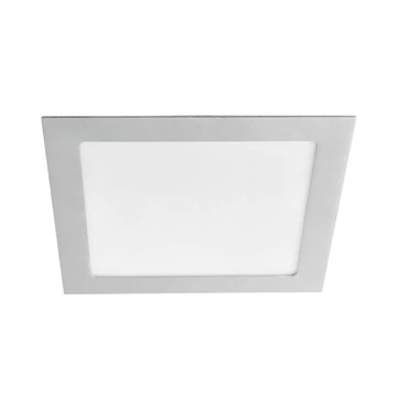 KANLUX KATRO V2LED 18W-NW-SR beépíthető lámpa, 225x225mm, 1080 lm, 4000 K, IP44/20, ezüst (28942)