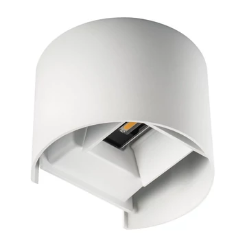 KANLUX REKA LED EL 7W-O-W kültéri fali lámpa, 510 lm, 4000 K, IP54, fehér (28993)