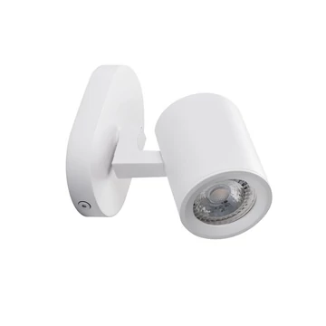 KANLUX LAURIN EL-1O W fali, mennyezeti lámpa, max 35W, GU10, fehér (29120)