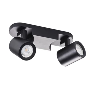 KANLUX LAURIN EL-2I B fali, mennyezeti lámpa, 2x max 35W, GU10, fekete (29123)