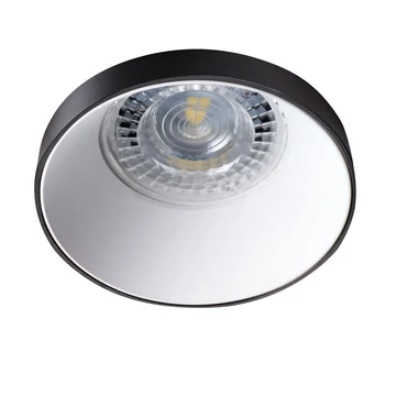 KANLUX SIMEN DSO B/W dekorációs keret spotlámpához, Ø75mm, fekete/fehér (29138)