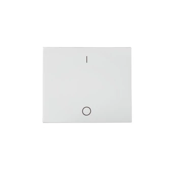 KANLUX LOGI 01-0020-002 nyomólap 2 pólusú kapcsolóhoz, fehér (32960)