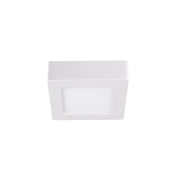 KANLUX KANTI V2LED 6W-NW-W fali, mennyezeti LED lámpa szögletes 330lm 4000K IP20 fehér (33546)