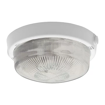 KANLUX TUNA S1101-W Cserélhető fényforrású kültéri mennyezeti lámpa max100W E27 fehér (4260)