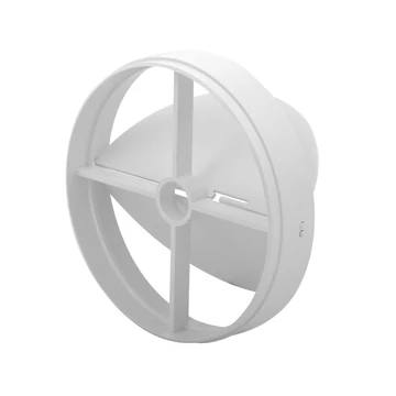 KANLUX ZL 120 pillangószelep Ø120mm csőventilátorhoz kerek IPX4 fehér (70962)