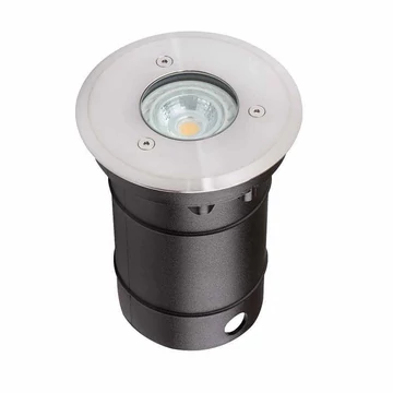 KANLUX BERG DL-10O járófelületbe süllyeszthető lámpa GU10 kerek 10W IP67 acél (7172)
