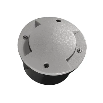KANLUX ROGER DL-2LED6 talajba süllyeszthető lámpa 1W Ø100mm szürke IP66 (7281)