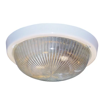 KANLUX SANGA DL-100 kültéri fali / mennyezeti lámpa kompakt E27 IP44 max 100W fehér (8050)