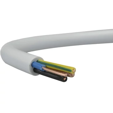 AT-N05VV-U 4G 1,5 mm2 RE (ring) YM-J, MBCu (4x1,5), Tömör rézvezetőjű, PVC tömlővezeték, beltéri, szürke (20209864)