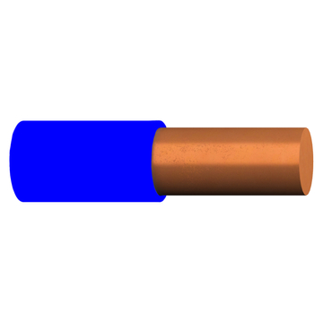 H05V-U 1 kék, MCs, Mcu; (300/500V) Egyerű Cu szerelő vezeték (20219593)