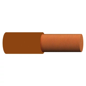 H07V-K 1,5 mm2 barna, Mkh, (1KV), sodrott Cu-vezető, PVC-érszigeteléssel (20210055)