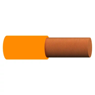 H07V-K 2,5 mm2 narancs, Mkh, (1KV), sodrott Cu-vezető, PVC-érszigeteléssel (20210078)
