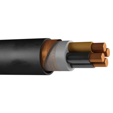 NYCWY 4x 35 mm2 SM/ 16, árnyékolt földkábel réz vezetővel, sodrott erű (0,6/1kV) (20209728)