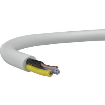NYM-J 3x 2,5 RE (drum), Tömör rézvezetőjű, PVC tömlővezeték, beltéri, szürke (300/500V) (20209892)