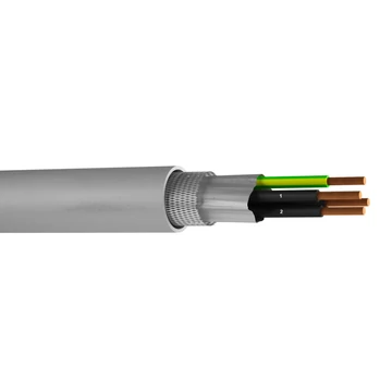 YSLCY-Jz 4x 1,5 mm2 (300/500V) PVC-vezérlőkábel rézárnyékolással, enyhén olajálló (20319487)