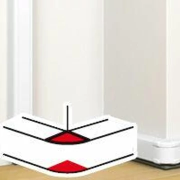 LEGRAND DLP külső könyök elem bepattintható kábelcsatornához, állítható
belső szög: 80 -120°, 145 x 50 mm, fehér (075634)