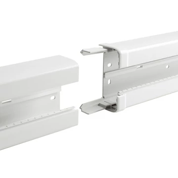 LEGRAND DLP csatorna összekötő elem bepattintható kábelcsatornához, 105 x 50 mm, fehér (075662)