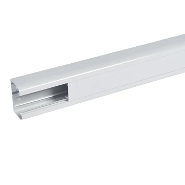LEGRAND DLP-S kábelcsatorna 80×50 mm, hajlékony fedéllel, bepattintható 45-ös szerelvényhez, szürke (075800)