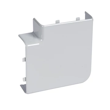 LEGRAND Kanyarelem: 90° szürke 130×50 mm kábelcsatornához (075822)