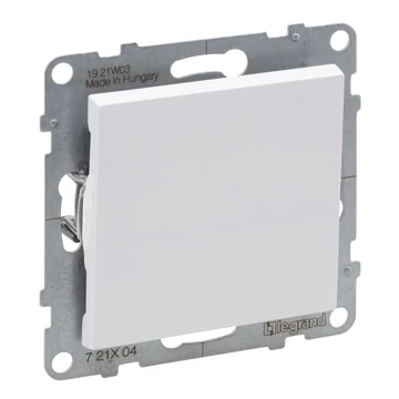 LEGRAND Suno egypólusú kapcsoló 16AX, fehér (721104)