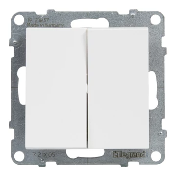 LEGRAND Suno csillárkapcsoló 10AX, fehér (721105)