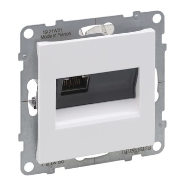 LEGRAND Suno RJ45 Cat.6 STP csatlakozóaljzat, fehér (721156)