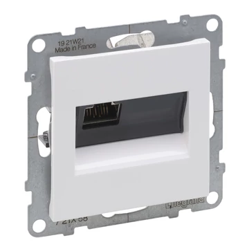 LEGRAND Suno RJ45 Cat.6A STP csatlakozóaljzat, fehér (721158)
