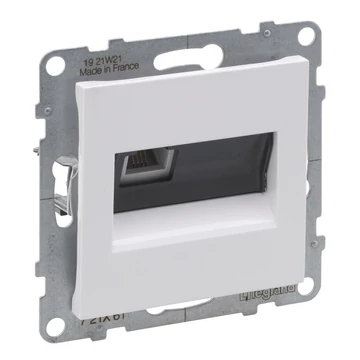 LEGRAND Suno RJ11 csatlakozóaljzat, fehér (721161)