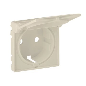 LEGRAND Valena Life 2P+F csatlakozóaljzat burkolat csapófedéllel elefántcsont (754841)