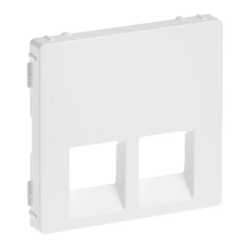 LEGRAND Valena Life 2xRJ45/RJ11 csatlakozóaljzat burkolat fehér (755420)