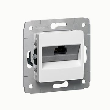 LEGRAND Cariva LCS2 1xRJ45 Cat6 UTP aljzat keret nélkül fehér (773641)
