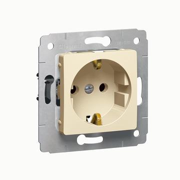 LEGRAND Cariva 2P+F aljzat bézs (773720)