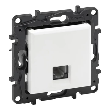 LEGRAND Niloé Step 1xRJ11 csatlakozóaljzat, fehér (863155)